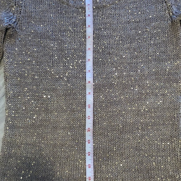 RICKI’S Gold Beaded Sweater ( size small) - Picture 5 of 6